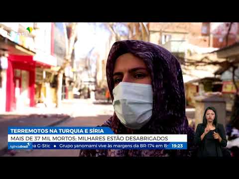 Mais de 37 mil mortos na Turquia e Síria; milhares seguem desabrigados