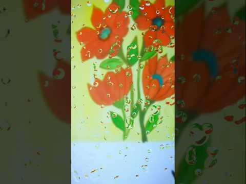 How To Draw Flowers Easily | Simple Design On Mandala Art #art #artandcraft #flowers  #shorts #draw