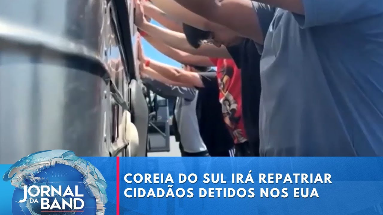 Coreia do Sul firma acordo para repatriar coreanos detidos nos EUA