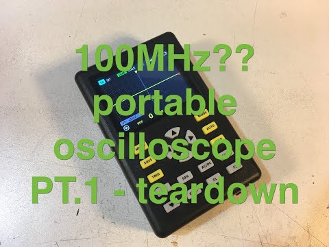 Pocket 100MHZ oscilloscope?? part1 - intro and teardown - UCSi3noC0JkukKm1rl-tt9YA