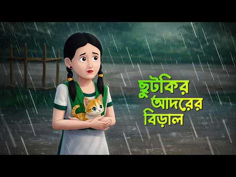 ছুটকির আদরের বিড়াল | Bangla Village Ghost Story | Bengali Fairy Tales Cartoon | Story Bird