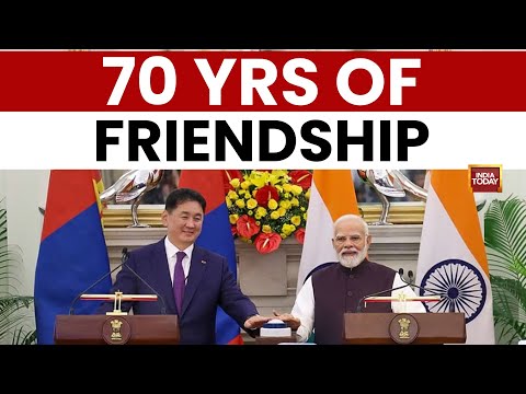India-Mongolia Milestone: Modi on Strategic Partnership & Stamp Launch | India Today News