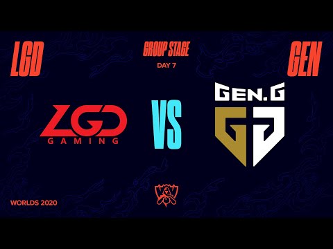 LGD vs GEN｜Worlds 2020 Group Stage Day 7 Game 2