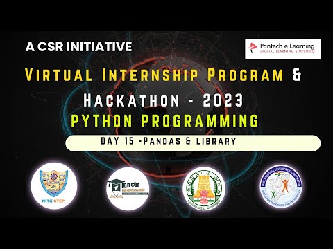 Day 15  – TNSDC – Naan Mudhalvan – Virtual Internship Program – Python
