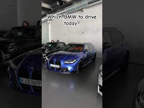 Which BMW M to drive today?