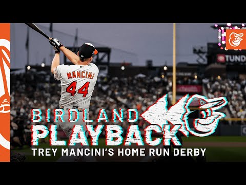 Trey Mancini’s Magic Home Run Derby | Birdland Playback: Ep. 1 | Baltimore Orioles video clip
