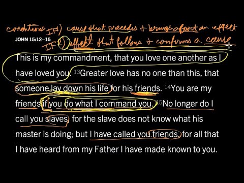 Love Lays Down His Life: John 15:12–15, Part 1