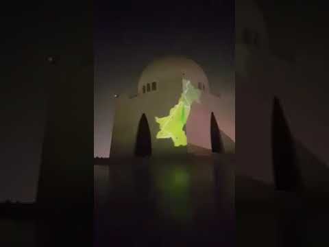 3D Projection At Mazar-e-Quaid