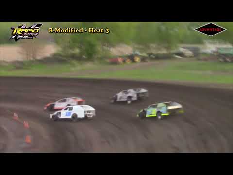 B-Modified | Rapid Speedway | 5-18-2018 - dirt track racing video image