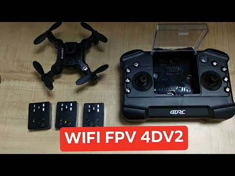 [Unboxing Test] 4DRC V2 Drone Wifi FPV Drone super mini - UCCwUvsiIKeBNijwd63oqDkA