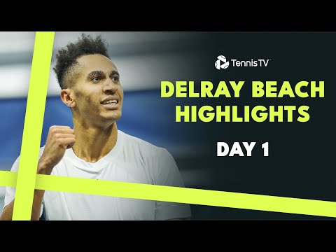 Nakashima Takes On Trotter; Norrie & Kecmanovic Feature | Delray 2025 Day 1 Highlights