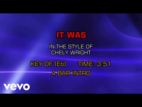 Chely Wright - It Was (Karaoke) - UCQHthJbbEt6osR39NsST13g