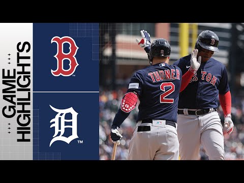 Red Sox vs. Tigers Game Highlights (4/6/23) | MLB Highlights video clip