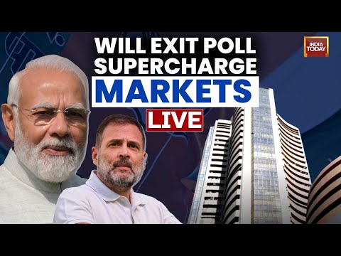 INDIA TODAY LIVE: Big Exit Poll Boost For Stock Market | '1 Lakh Paar' For Sensex Next? | 2024 Polls