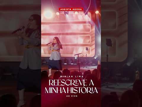Assista agora ao lançamento da cantora Midian Lima 