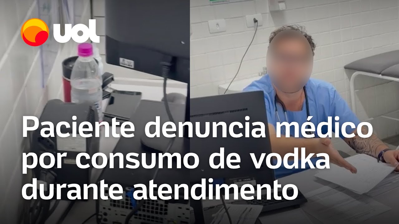 Paciente denuncia médico por consumo de bebida alcoólica durante consulta em pronto-socorro de SP