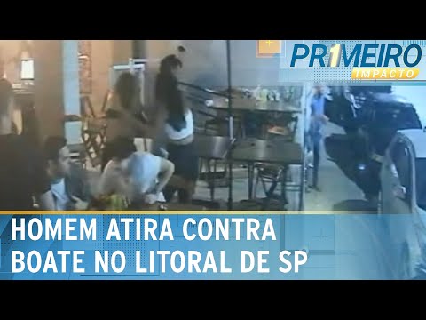 Homem atira contra boate por não conseguir entrar no local | Primeiro Impacto (14/06/24)