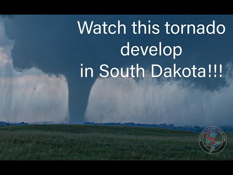 THE BIRTH OF A TORNADO IN SOUTH DAKOTA!!!