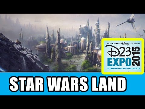 STAR WARS Land D23 Expo Announcement for Disneyland & Disney World - UCS5C4dC1Vc3EzgeDO-Wu3Mg