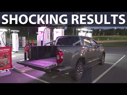 Maxus eT90: Does open tailgate save energy vs closed?
