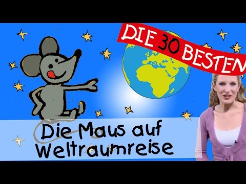 Die Maus auf Weltraumreise - Anleitung zum Bewegen || Kinderlieder