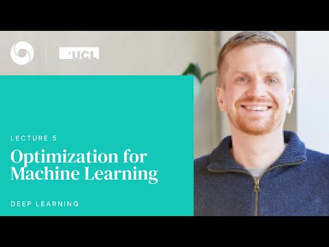 DeepMind x UCL | Deep Learning Lectures | 5/12 | Optimization for Machine Learning
