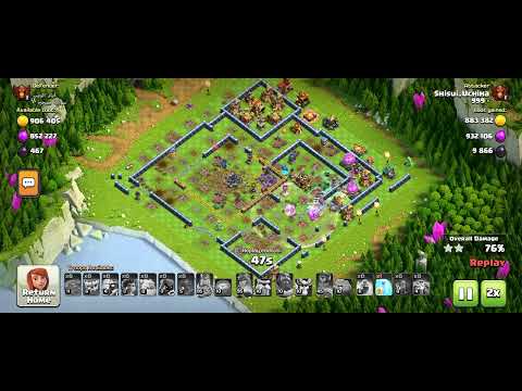 COC - Attack 300, DIAMOND BASE ROOT RIDER + VALKYRIE 100% easy Attack, 3 ✨, #coc #clashofclans #th16