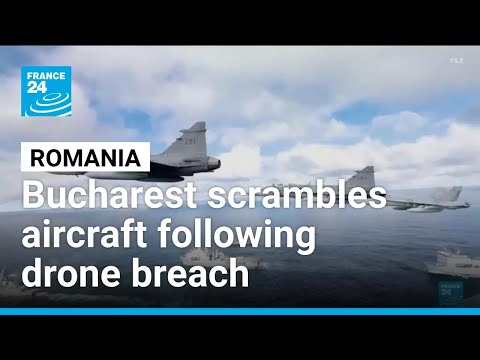 Drone breaches NATO-member Romania's air space • FRANCE 24 English