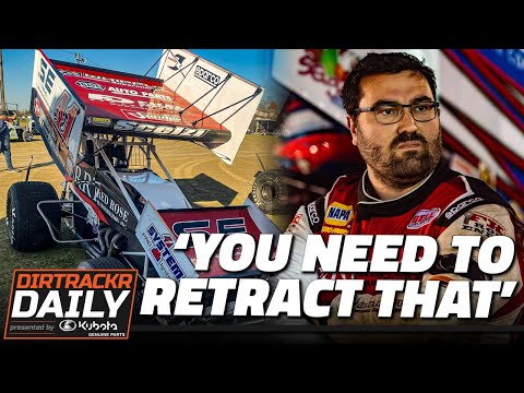 Dominic Scelzi on advocating for safety, coming back from injury, Outlaws vs. High Limit - dirt track racing video image