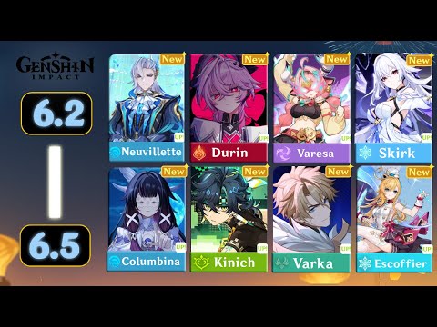 Massive Banner Changes!! NEW 6.2 TO 6.7 ROADMAP, Columbina, New Characters & Reruns | Genshin Impact