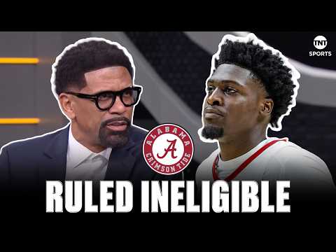 The TNT Crew Reacted to Coach Nate Oats' Comments on Charles Bediako Being Ruled Ineligible