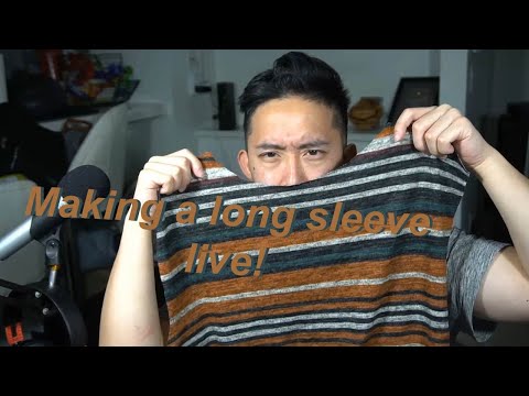Making Long sleeve live @Kenandrewdaily
