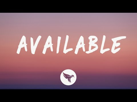 Justin Bieber - Available (Lyrics)