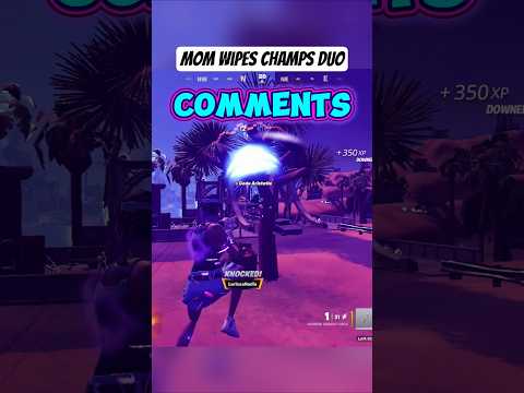 MOM wipes CHAMPS duo by herself 😱🙌