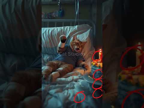 #happybirthday #funny #kitten #animalintelligence #kucing #cute #cat #cake #aicats #shorts #short #o