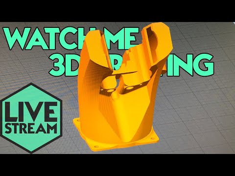 Watch Me 3D Printing | Creality Noctua Fan Shroud | Live Stream