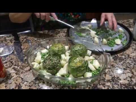 Italian Grandma Makes Stuffed Artichokes - UCQ5BnGcZx7XlkFKx8q3dsmw