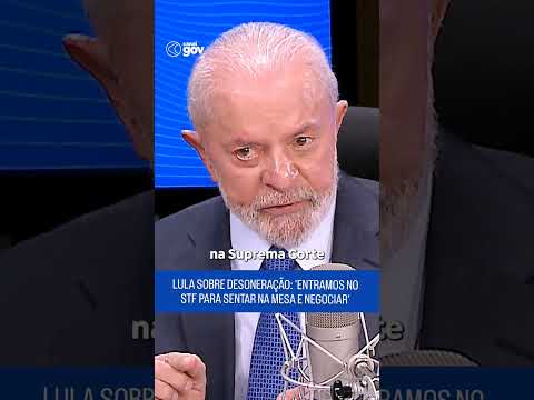 Lula sobre desoneração #lula #governofederal #desoneração #economia