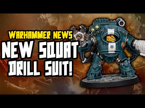 New SQUAT Model! IT'S BIG AND CHUNKY! Also, FAKE Marine Rumour!