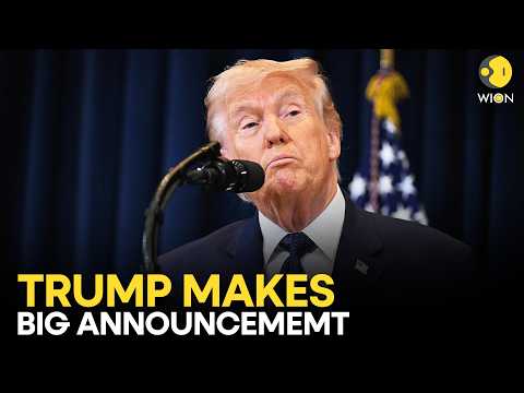 LIVE: US President Donald Trump Holds News Conference; Makes BIG Announcemet on Iran War | WION Live