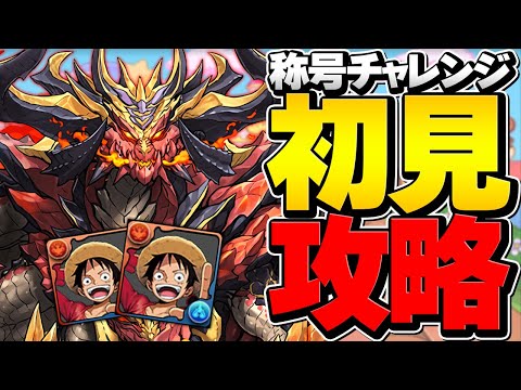 裏百式初見挑戦配信！絶対にクリアして称号ゲットするぞ！ 未知の新星【パズドラ】