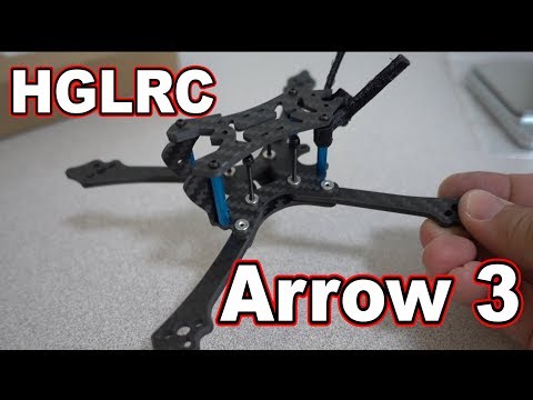 HGLRC Arrow 3 Hybrid Micro Drone Frame Review  - UCnJyFn_66GMfAbz1AW9MqbQ