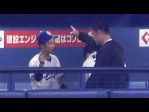 ヒーローインタビューに立候補したけど強制帰宅させられる幹也（笑）