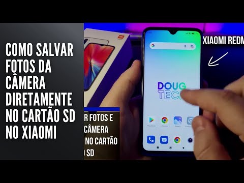 Como salvar fotos da câmera diretamente no cartão SD no Xiaomi