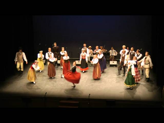 Traditional Latvian Folk Dance and Music