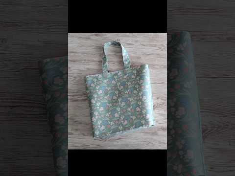 簡単トートバッグの作り方/Easy Tote Bag tutorial DIY#shorts #sewing #トートバッグ