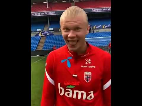 Haaland's SHOT POWER is INSANE! 🥶
