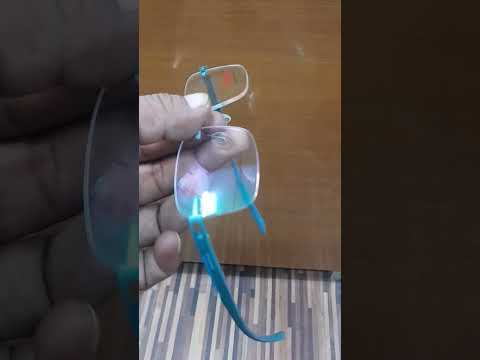 Rimles frame top model today eyeglasses short #glass #eyecare #sunglasses