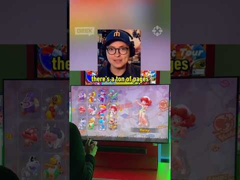 Mario Kart World's character select screen is a disaster