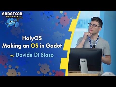 HolyOS - making a fake operating system in Godot – Davide Di Staso – GodotCon 2025